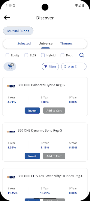 Univesto Wealth Screenshot 1