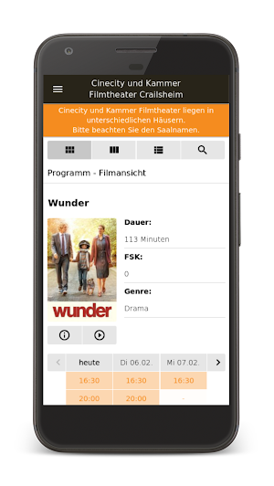 Cinecity Crailsheim Screenshot 1