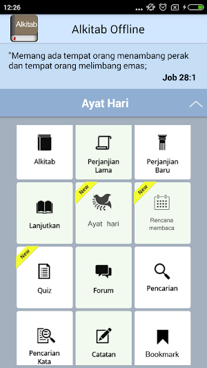 Alkitab Offline Screenshot 0