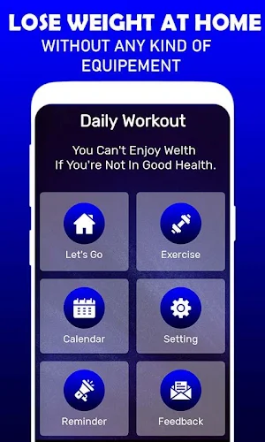 Home Workout – No equipment Required Screenshot 0