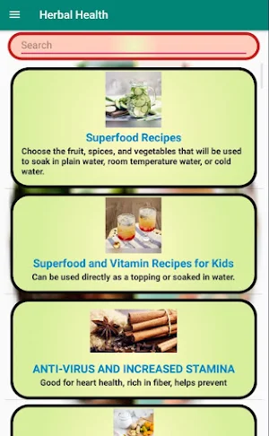 Herbal Health Screenshot 2