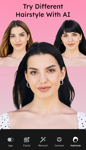 AI Face Editor - Age HairStyle Screenshot 2