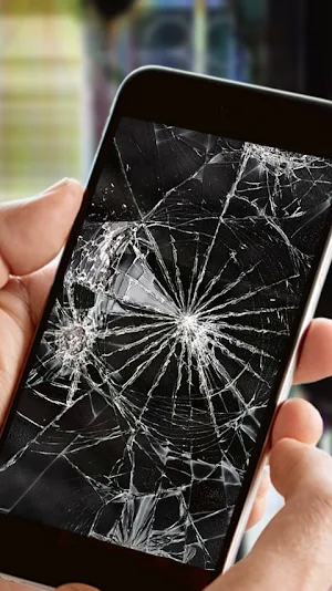 Broken Screen Wallpaper 3D Screenshot 1