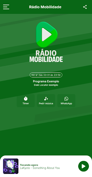 Rádio Mobilidade Screenshot 0