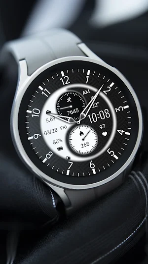 ZKin Watch Half Screen Black Screenshot 1
