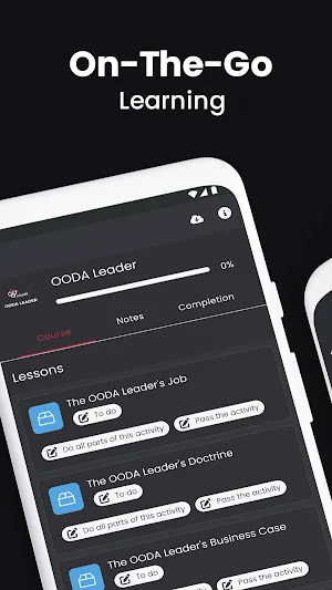 OODA Leader LMS Screenshot 1