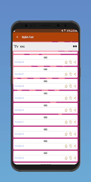 Stylish Name Fonts For frefir games Screenshot 2