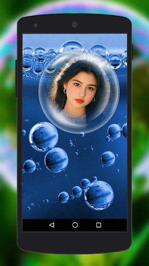 Bubble Photo Frames Screenshot 1
