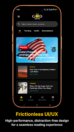 The Good News App Screenshot 1