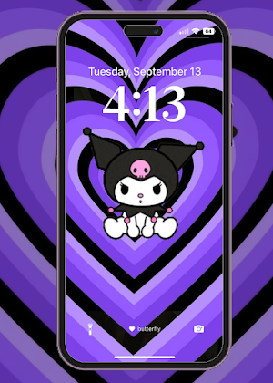 Kuromi Cute Wallpaper HD Screenshot 1