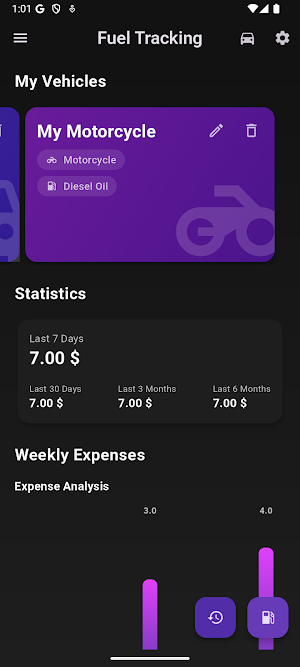 FuelTrack+ Screenshot 3