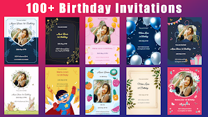 Birthday Invitation Maker Screenshot 1