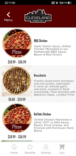 Cleveland Pizza Co. Screenshot 3