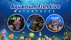Aquarium Fish Live Watch Faces Screenshot 0