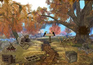 Escape Game lake House Autumn Screenshot 0