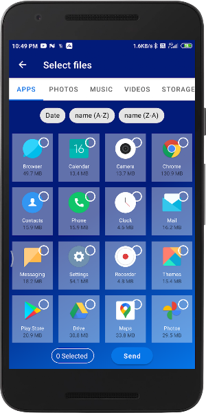 ShareIn 🇮🇳 - File Transfer & Indian Shareit App Screenshot 2