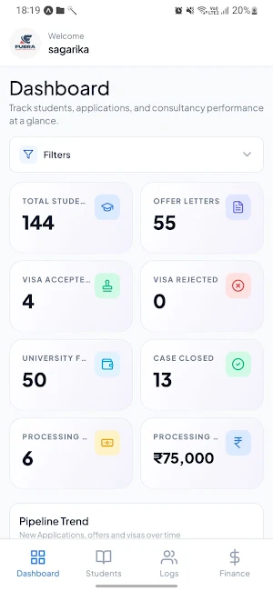 ConsulTrak — Study Abroad CRM Screenshot 3
