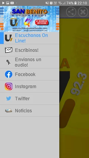 Multimedios San Benito Screenshot 0