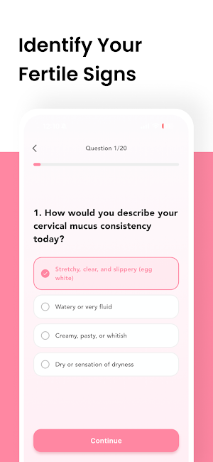 Ovulation Test Calculator Quiz Screenshot 1