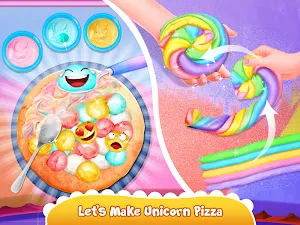 Unicorn Pizza - Rainbow Pizza  Screenshot 1