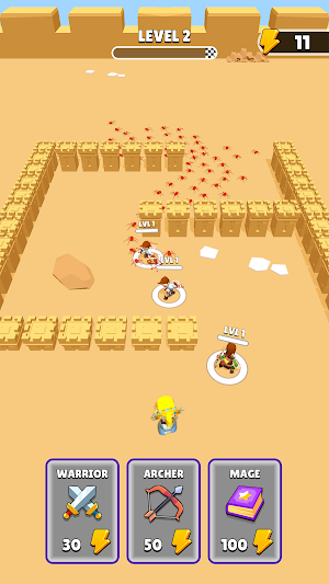 Idle Merge Defense Screenshot 2