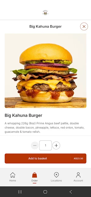 Burger'd Australia Screenshot 0