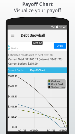 Debt Snowball Screenshot 1