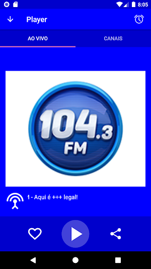 104 FM - Piumhi Screenshot 0