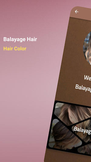 Balayage Hair - Hair Color Screenshot 0