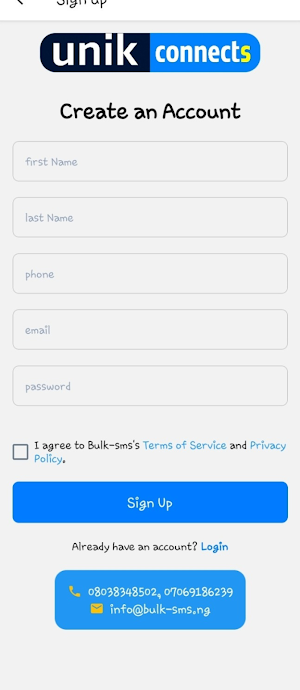 BULK SMS NG Screenshot 1