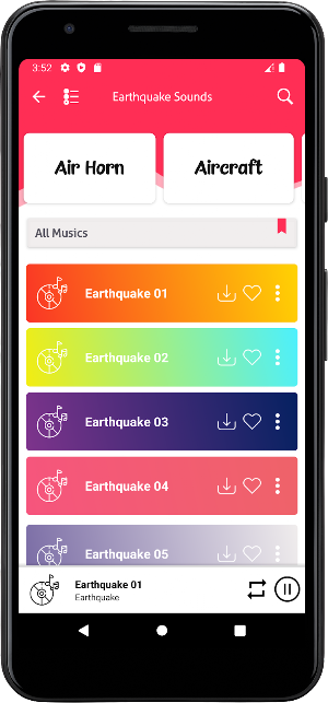 Earthquake Sounds Screenshot 3