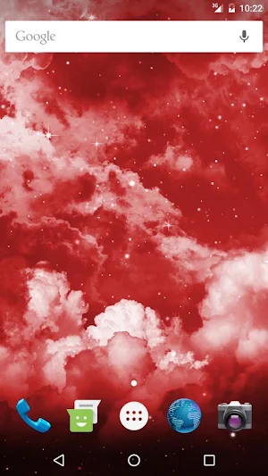 Sky Stars Live Wallpaper Screenshot 1