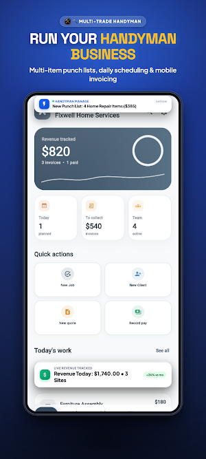 Handyman Business Manager Screenshot 0