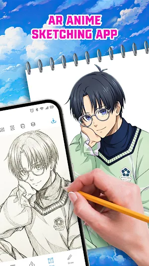 Draw Anime - AR Tracing App Screenshot 0