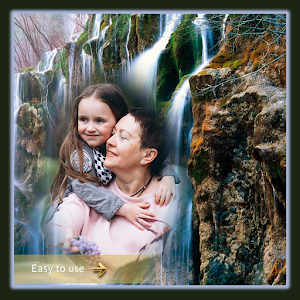 WaterFall Photo Frame Editor Screenshot 1
