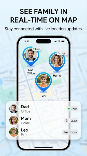 GPS Location Tracker & Phone Screenshot 1