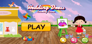 Wedding Dress Coloring Games Screenshot 2