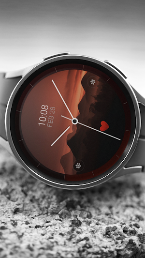 Love minimal watch face Screenshot 3