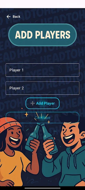 HeadtoHead-Party Drinking Game Screenshot 1