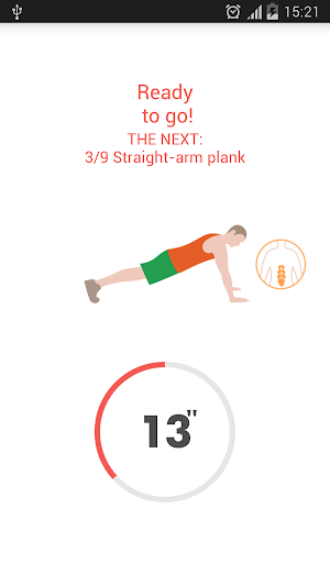 Abs workout 7 minutes Screenshot 2