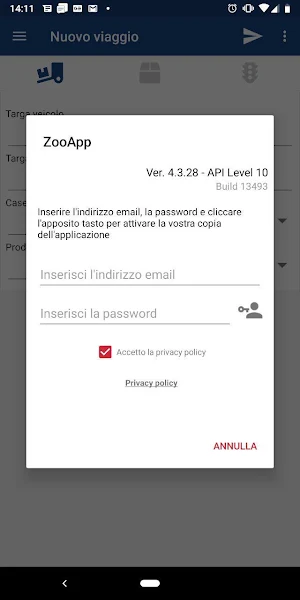 ZooApp Screenshot 2
