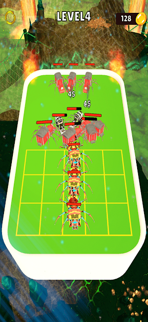 Spider Train Monster Fight Screenshot 2