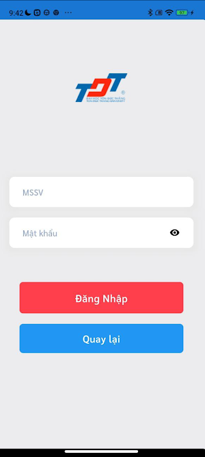 TDTU Student Screenshot 1