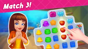 My Home Design Match 3 Games Screenshot 2