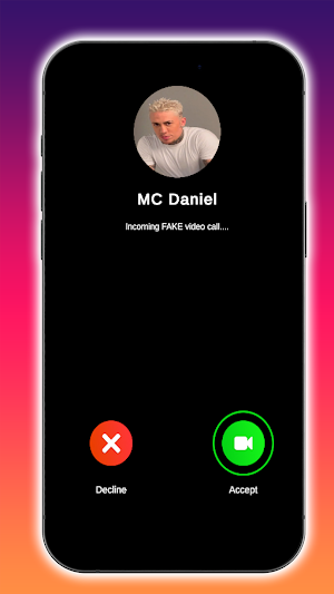 MC Daniel Fake Call Screenshot 2