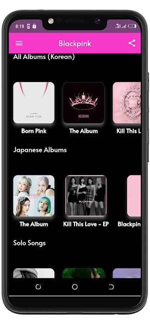 Blackpink Lyrics & Song Screenshot 1