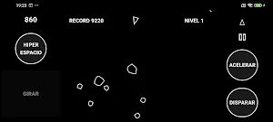 Asteroids Retro Screenshot 1