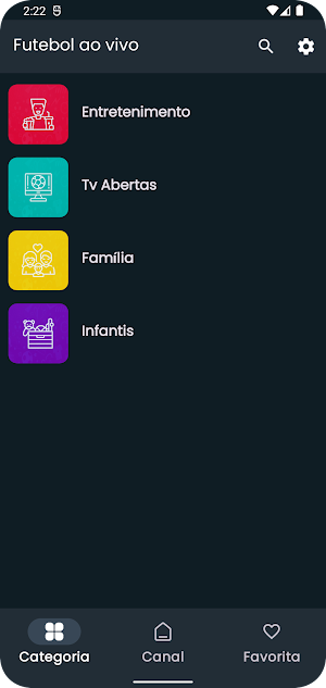 TV Futebol ao vivo 2024 Screenshot 3