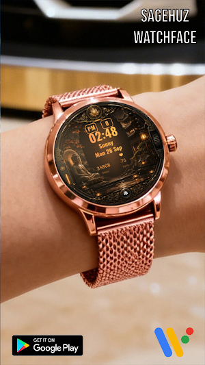 A158 Buddha Watchface Screenshot 1