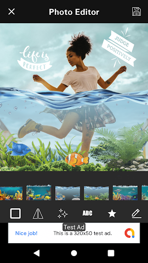3D Water Photo Frames Screenshot 1